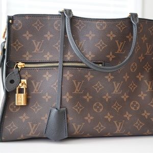 Louis Vuitton Popincourt Monogram size MM color Noir